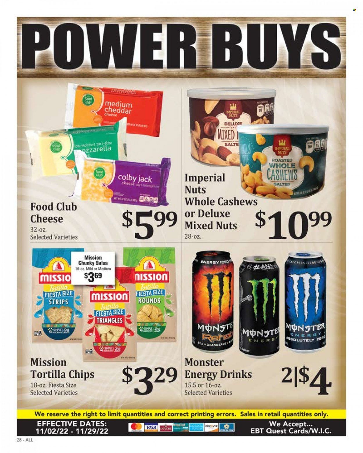 Rosauers (ID, MT, OR, WA) Weekly Ad Flyer Specials November 2 to November 29, 2022