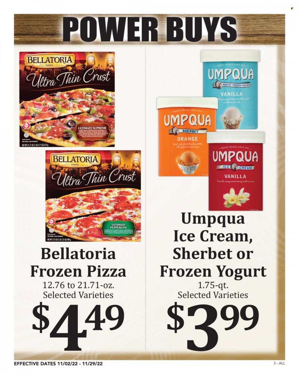 Rosauers (ID, MT, OR, WA) Weekly Ad Flyer Specials November 2 to November 29, 2022