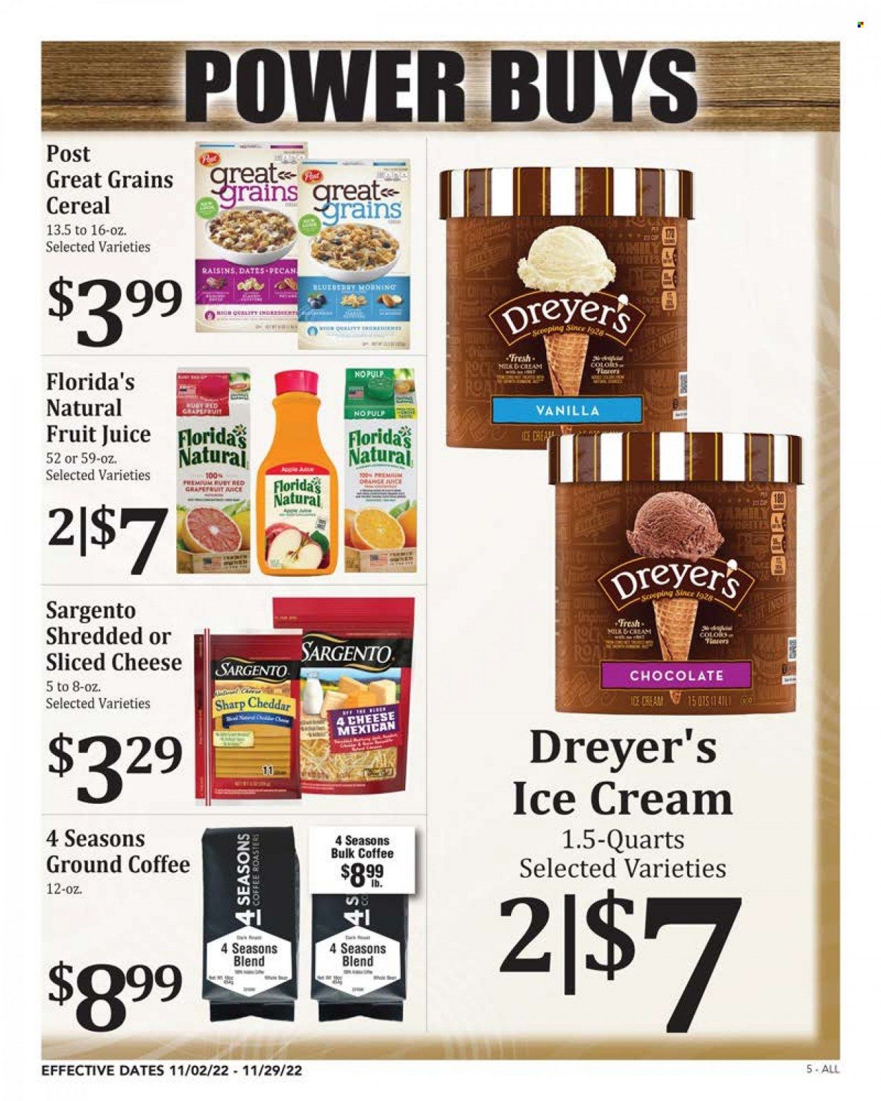 Rosauers (ID, MT, OR, WA) Weekly Ad Flyer Specials November 2 to November 29, 2022