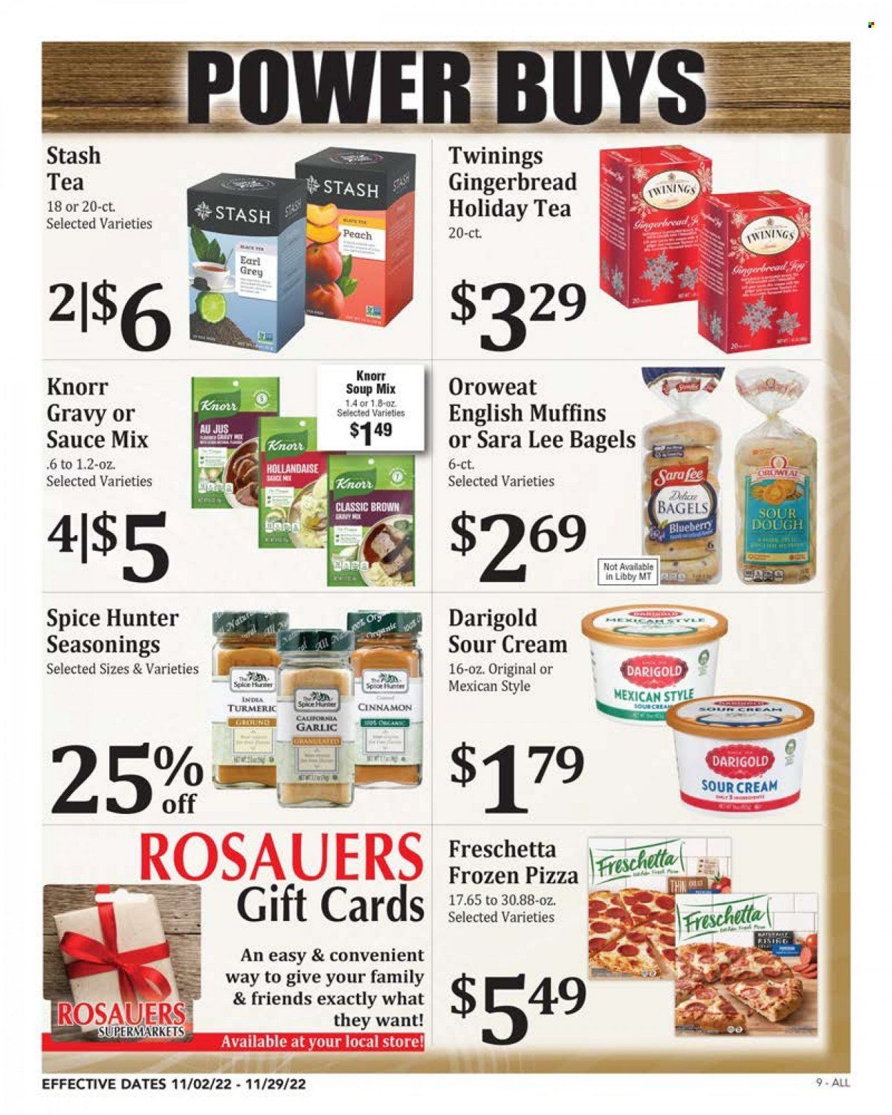 Rosauers (ID, MT, OR, WA) Weekly Ad Flyer Specials November 2 to November 29, 2022