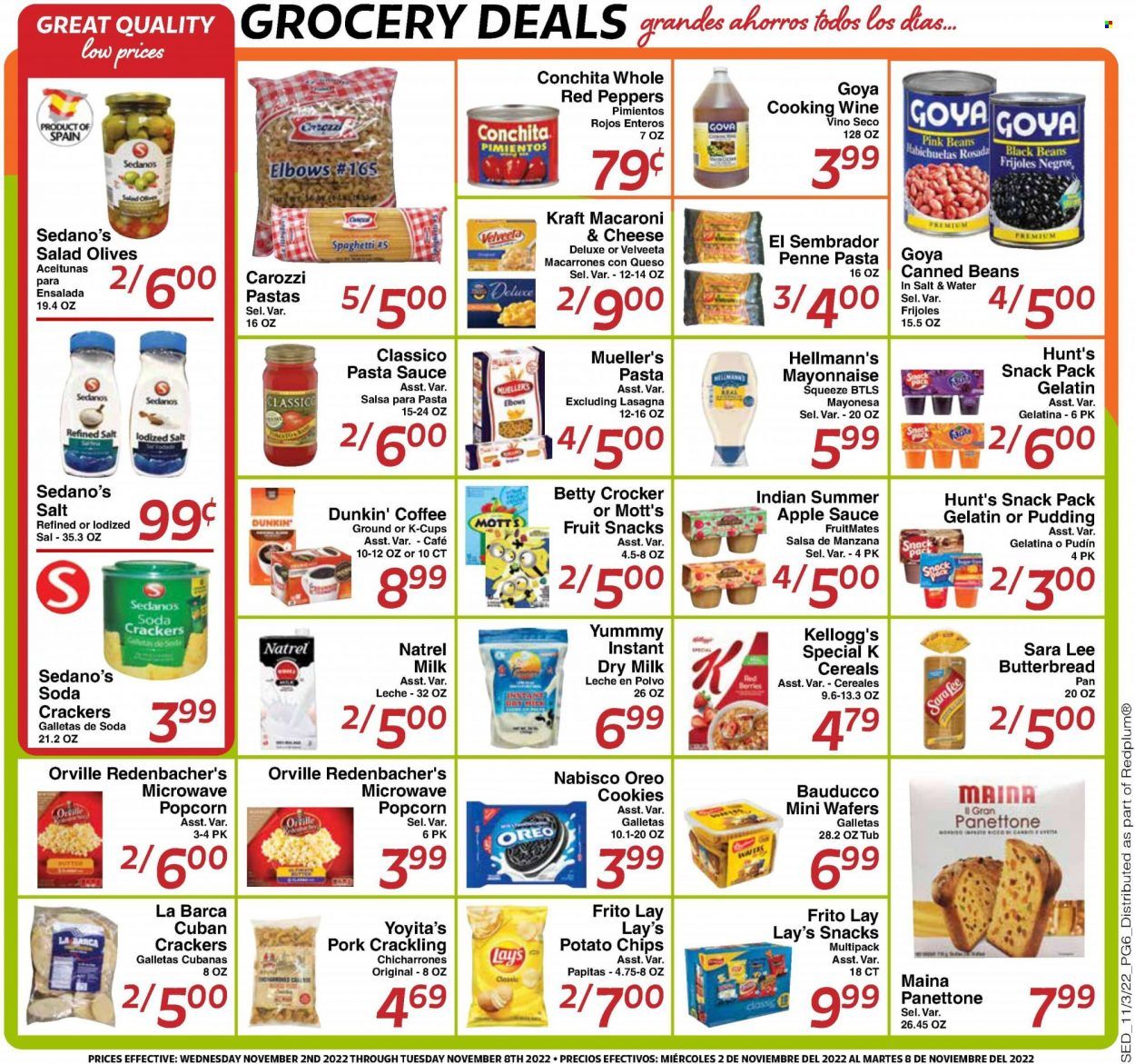 Sedano's (FL) Weekly Ad Flyer Specials November 2 to November 8, 2022