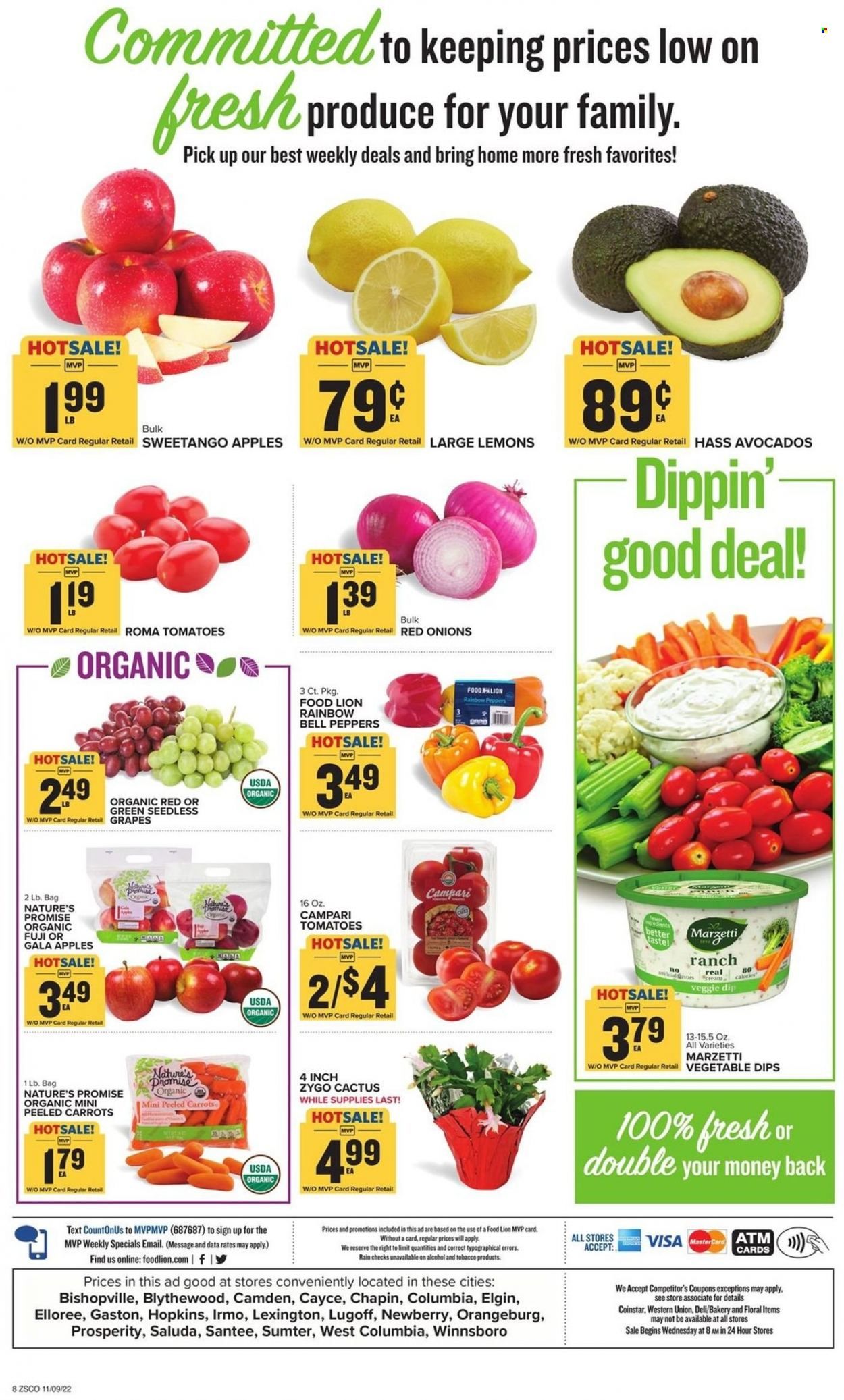Food Lion (SC) Weekly Ad Flyer Specials November 9 to November 15, 2022