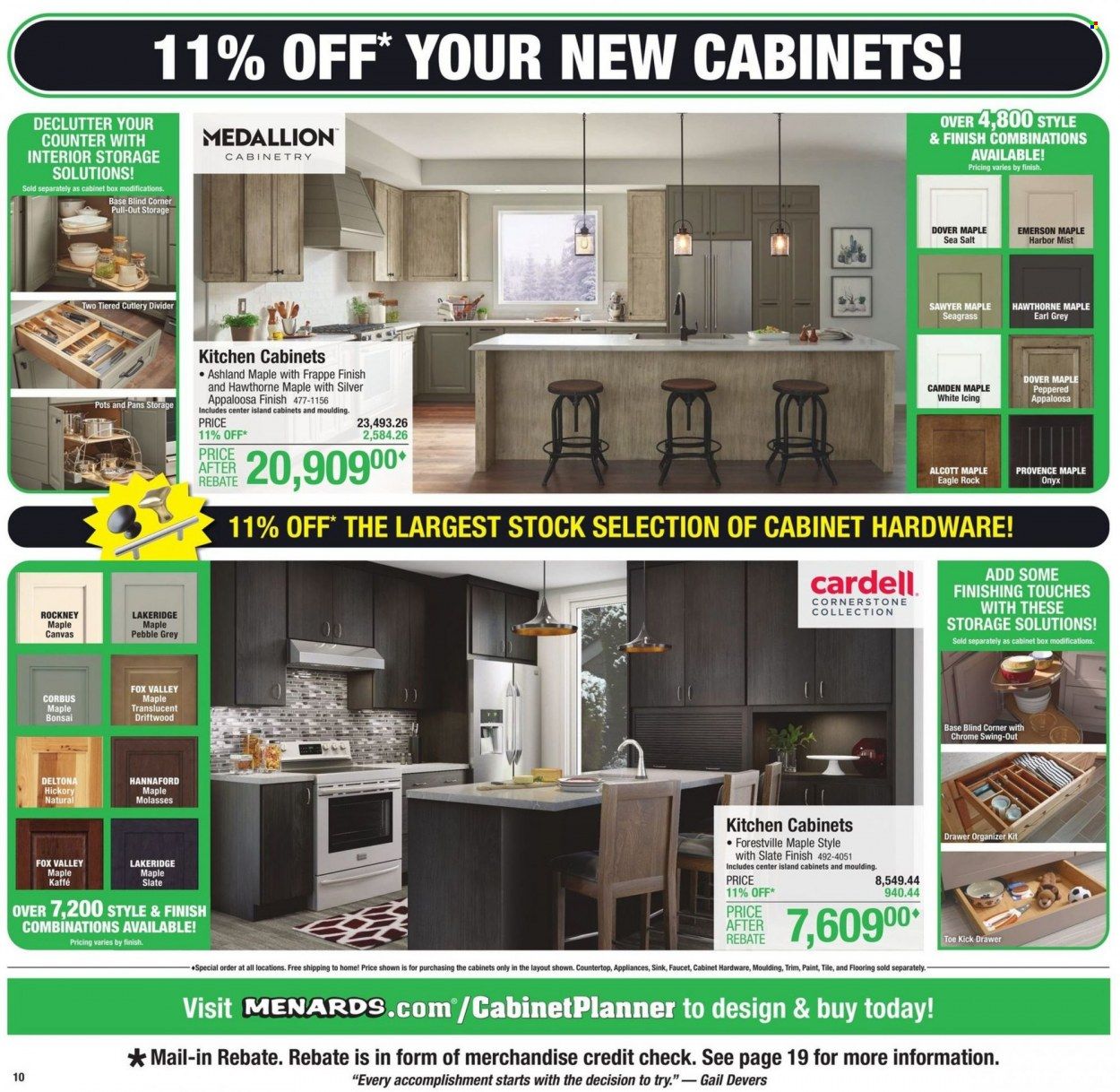 Menards Weekly Ad Flyer Specials November 10 to November 24, 2022