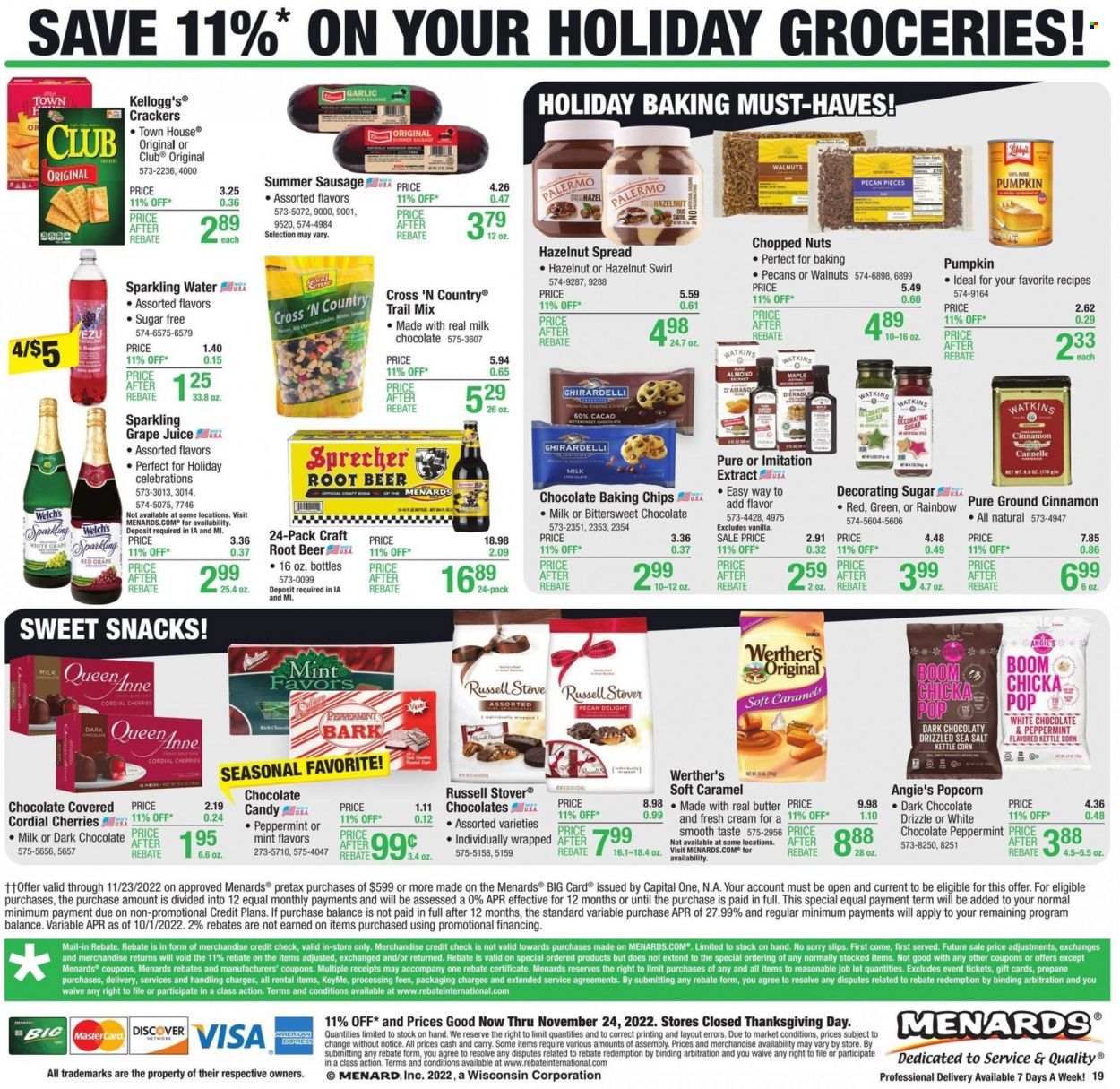 Menards Weekly Ad Flyer Specials November 10 to November 24, 2022