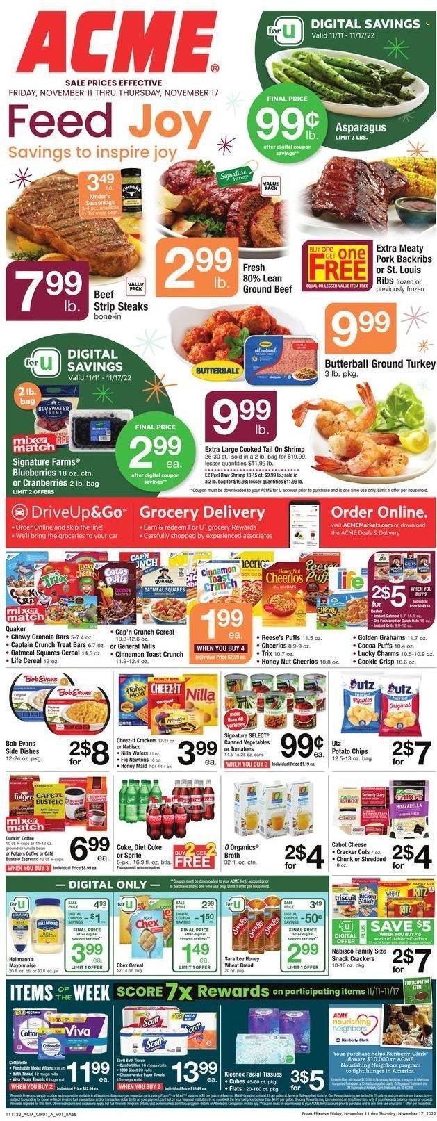 ACME (DE, NJ, NY, PA) Weekly Ad Flyer Specials November 11 to November 17, 2022
