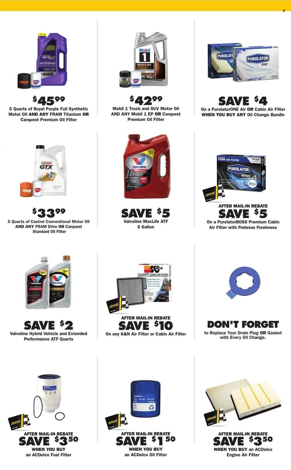 Advance Auto Parts Weekly Ad Flyer Specials November 10 to February 15, 2023