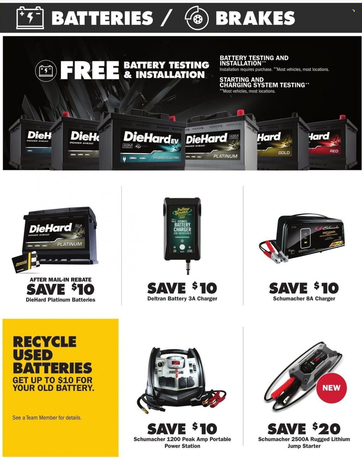 Advance Auto Parts Weekly Ad Flyer Specials November 10 to February 15, 2023