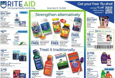 RITE AID Weekly Ad Flyer Specials November 10 to November 16, 2022