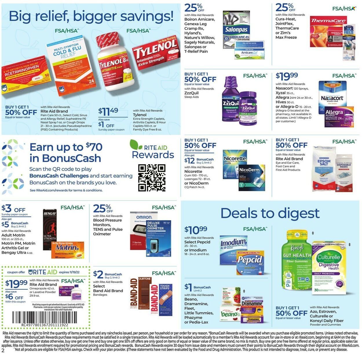 RITE AID Weekly Ad Flyer Specials November 10 to November 16, 2022