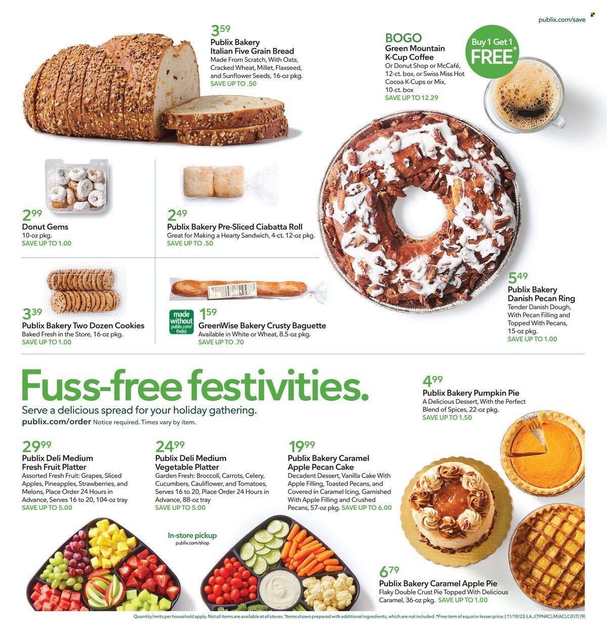 Publix (AL, FL, GA, NC, SC, TN) Weekly Ad Flyer Specials November 10 to November 16, 2022