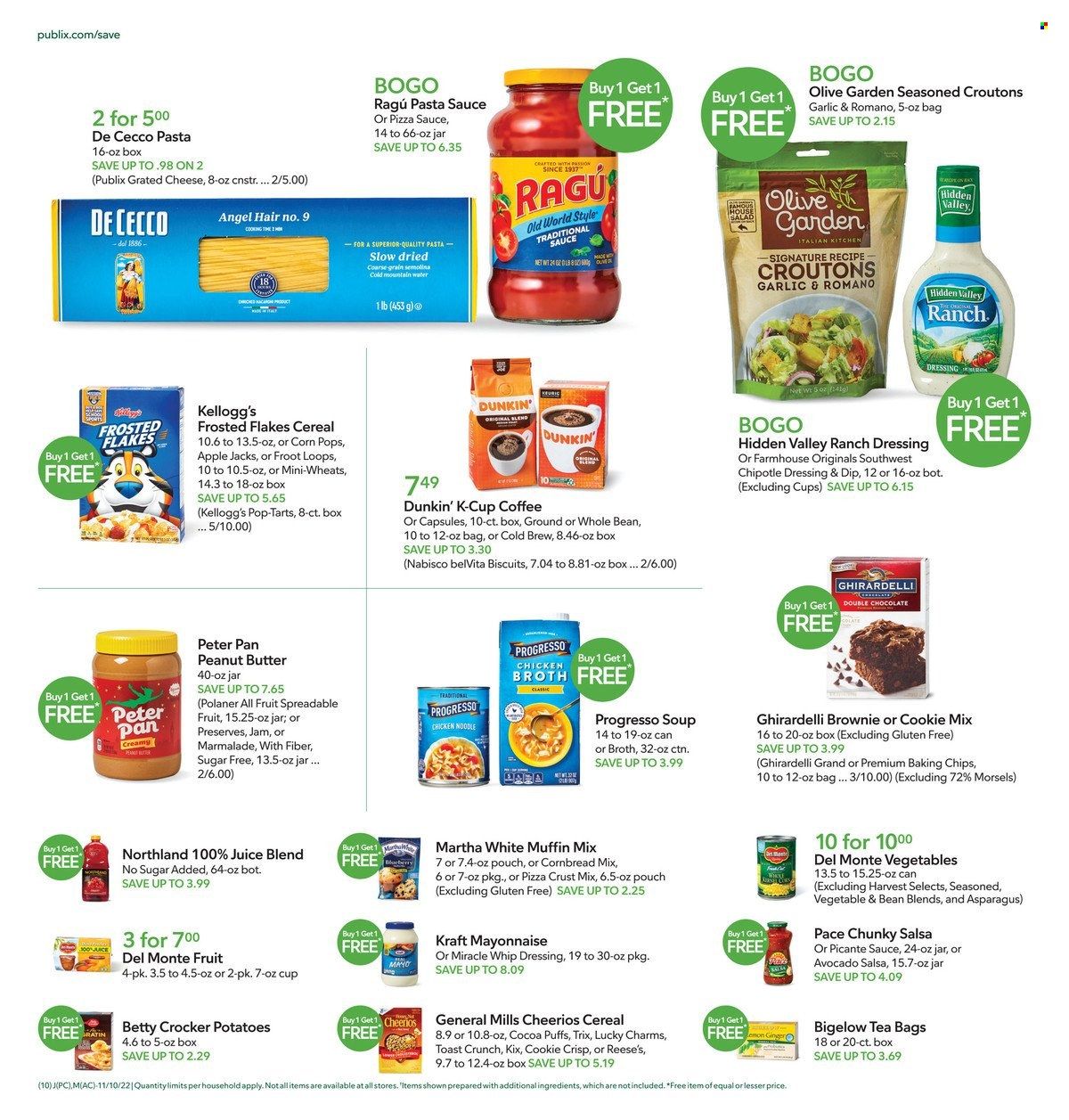 Publix (AL, FL, GA, NC, SC, TN) Weekly Ad Flyer Specials November 10 to November 16, 2022