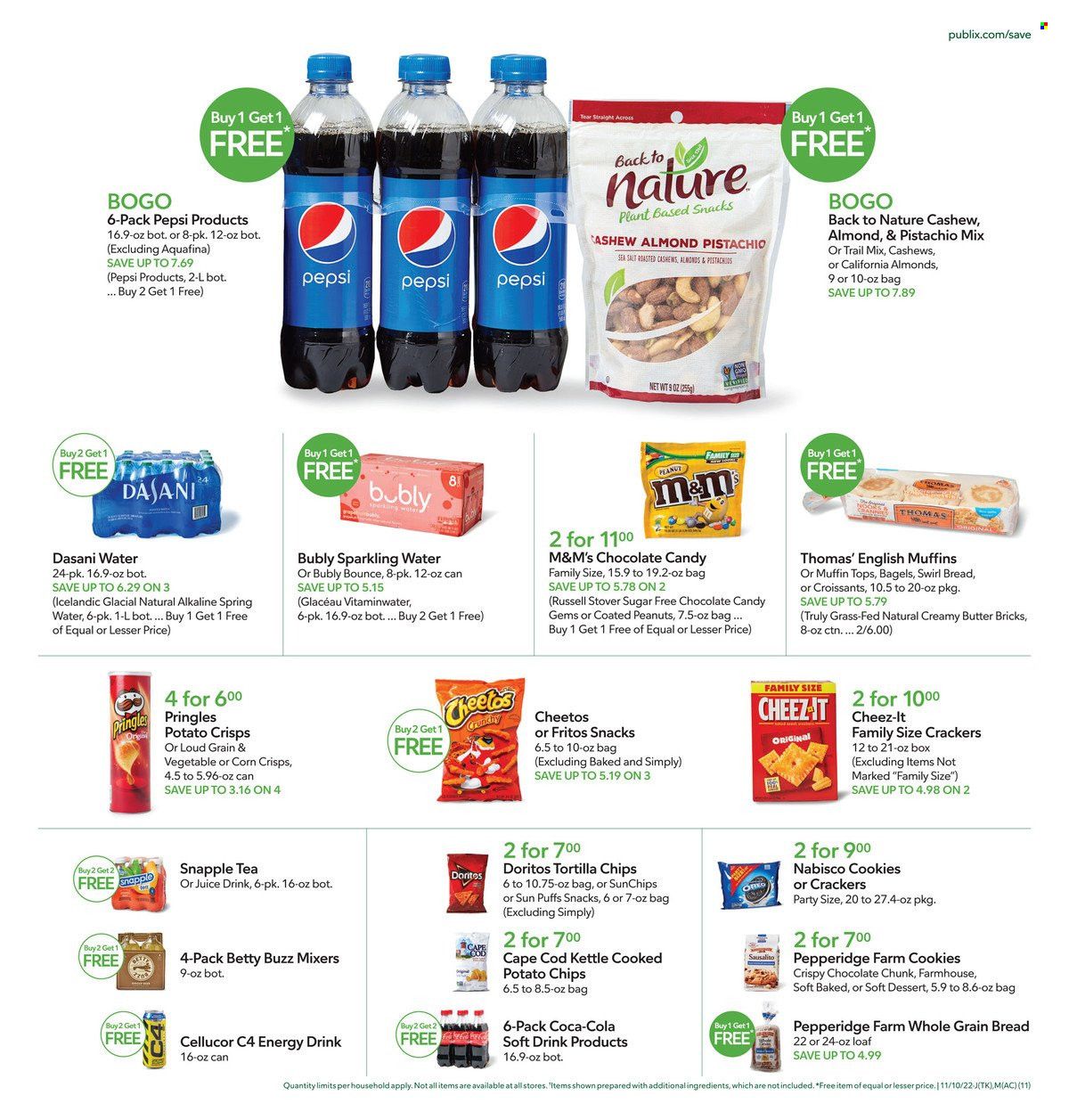 Publix (AL, FL, GA, NC, SC, TN) Weekly Ad Flyer Specials November 10 to November 16, 2022