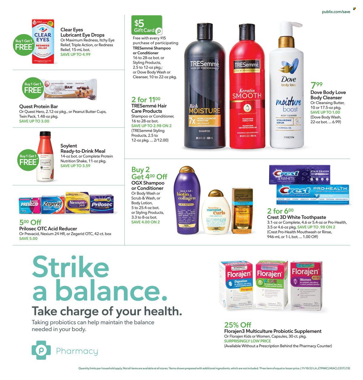 Publix (AL, FL, GA, NC, SC, TN) Weekly Ad Flyer Specials November 10 to November 16, 2022