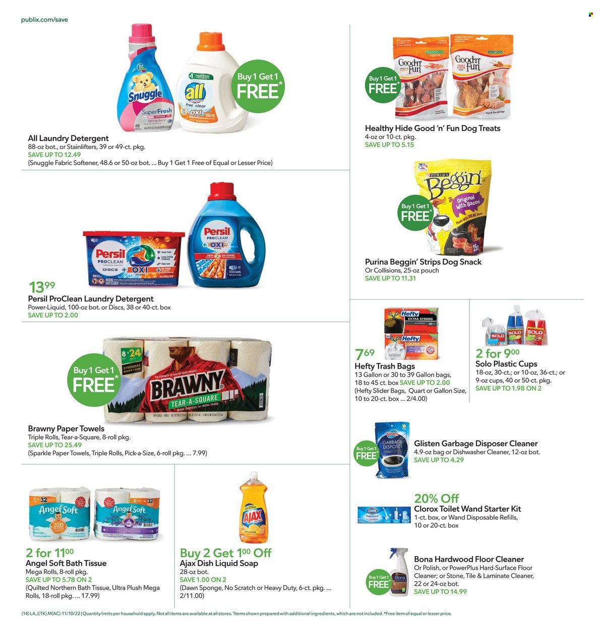 Publix (AL, FL, GA, NC, SC, TN) Weekly Ad Flyer Specials November 10 to November 16, 2022