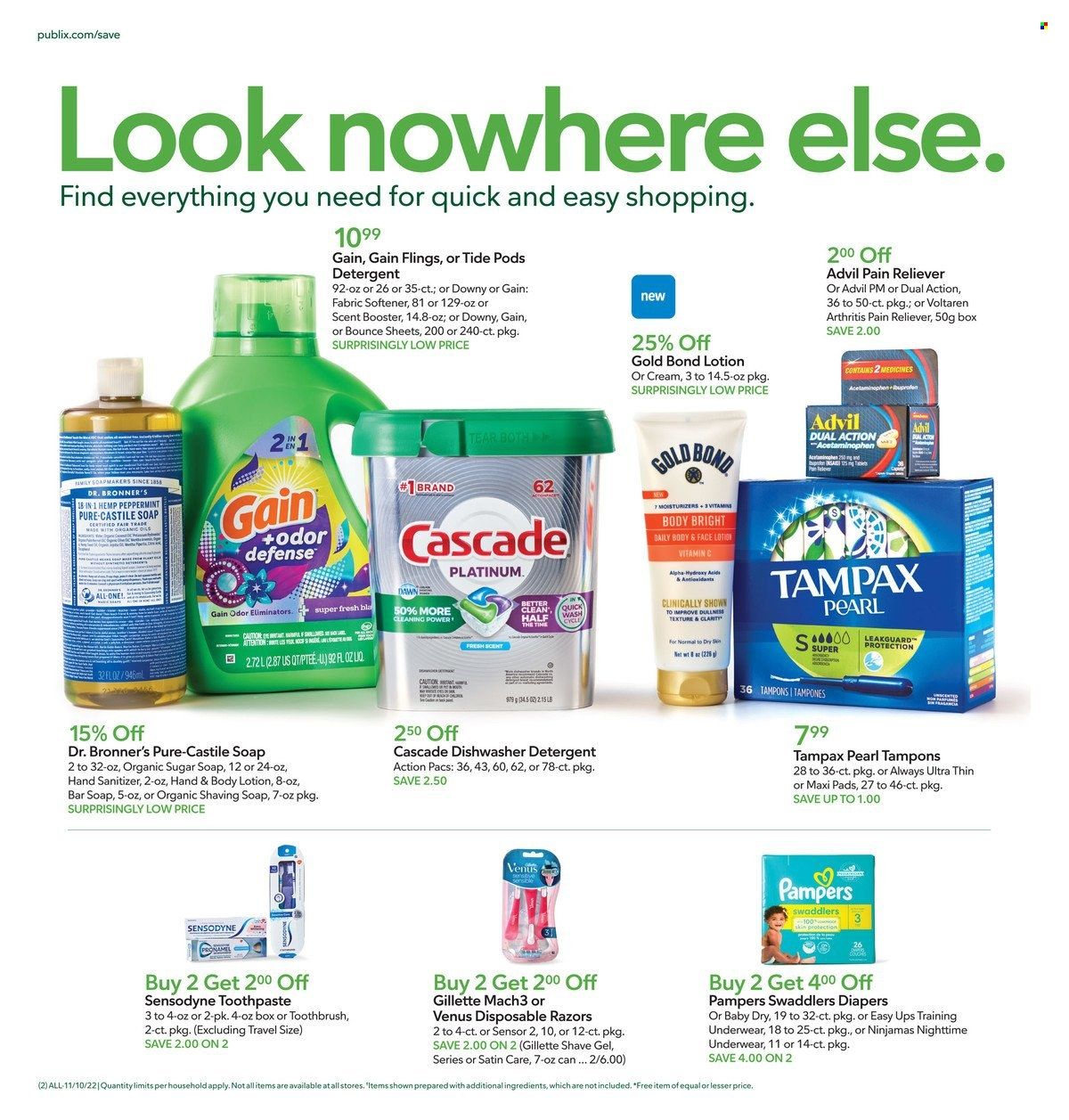 Publix (AL, FL, GA, NC, SC, TN) Weekly Ad Flyer Specials November 10 to November 16, 2022