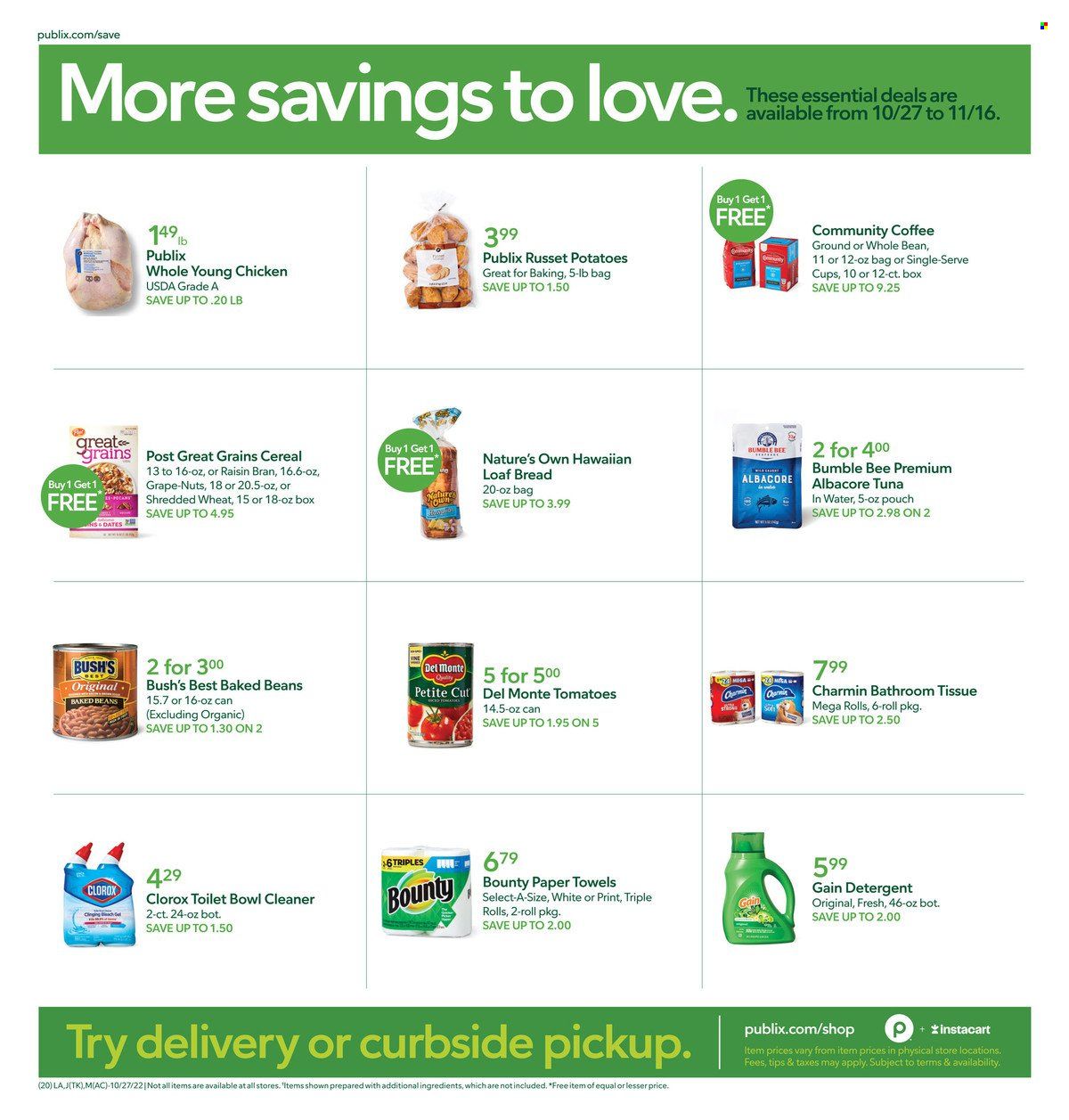 Publix (AL, FL, GA, NC, SC, TN) Weekly Ad Flyer Specials November 10 to November 16, 2022