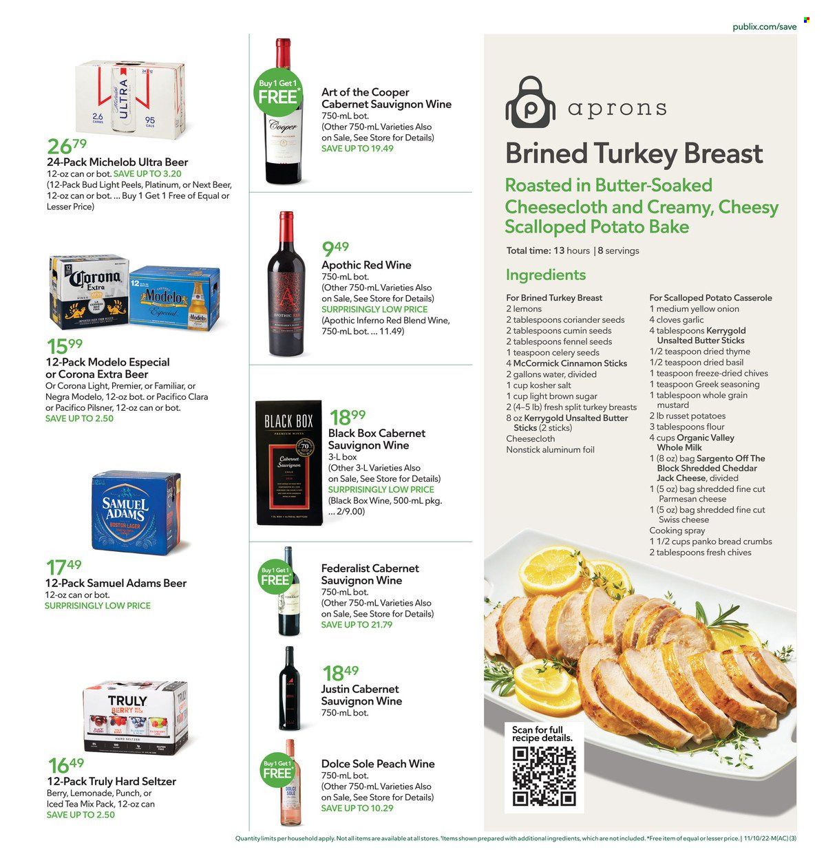 Publix (AL, FL, GA, NC, SC, TN) Weekly Ad Flyer Specials November 10 to November 16, 2022