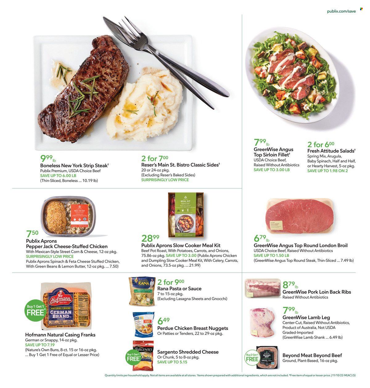 Publix (AL, FL, GA, NC, SC, TN) Weekly Ad Flyer Specials November 10 to November 16, 2022