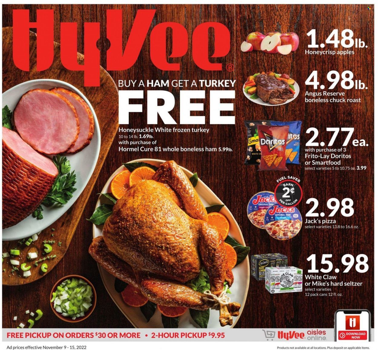 Hy-Vee (IA, IL, MN, MO, SD) Weekly Ad Flyer Specials November 9 to November 15, 2022
