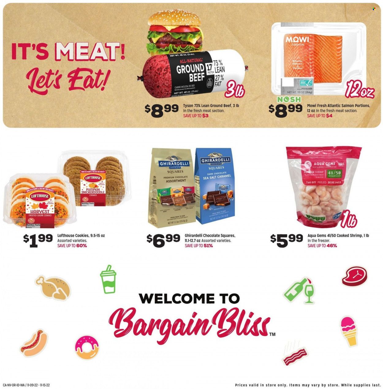 Grocery Outlet (CA, ID, OR, PA, WA) Weekly Ad Flyer Specials November 9 to November 15, 2022