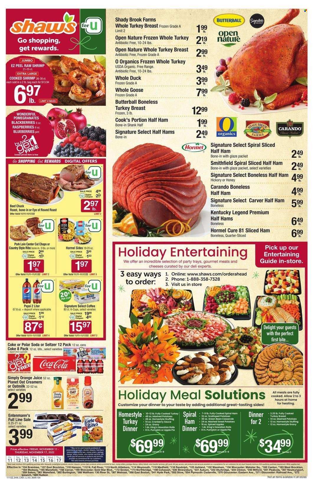 Shaw’s (MA, ME, NH, RI, VT) Weekly Ad Flyer Specials November 11 to November 17, 2022