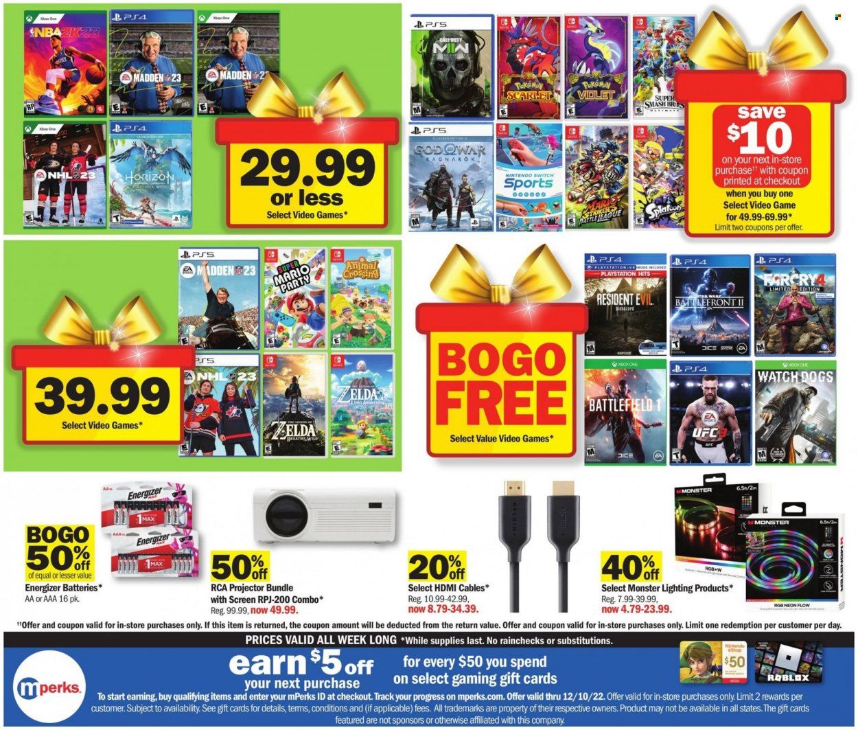 Meijer (IL, IN, KY, MI, OH, WI) Weekly Ad Flyer Specials November 20 to November 26, 2022