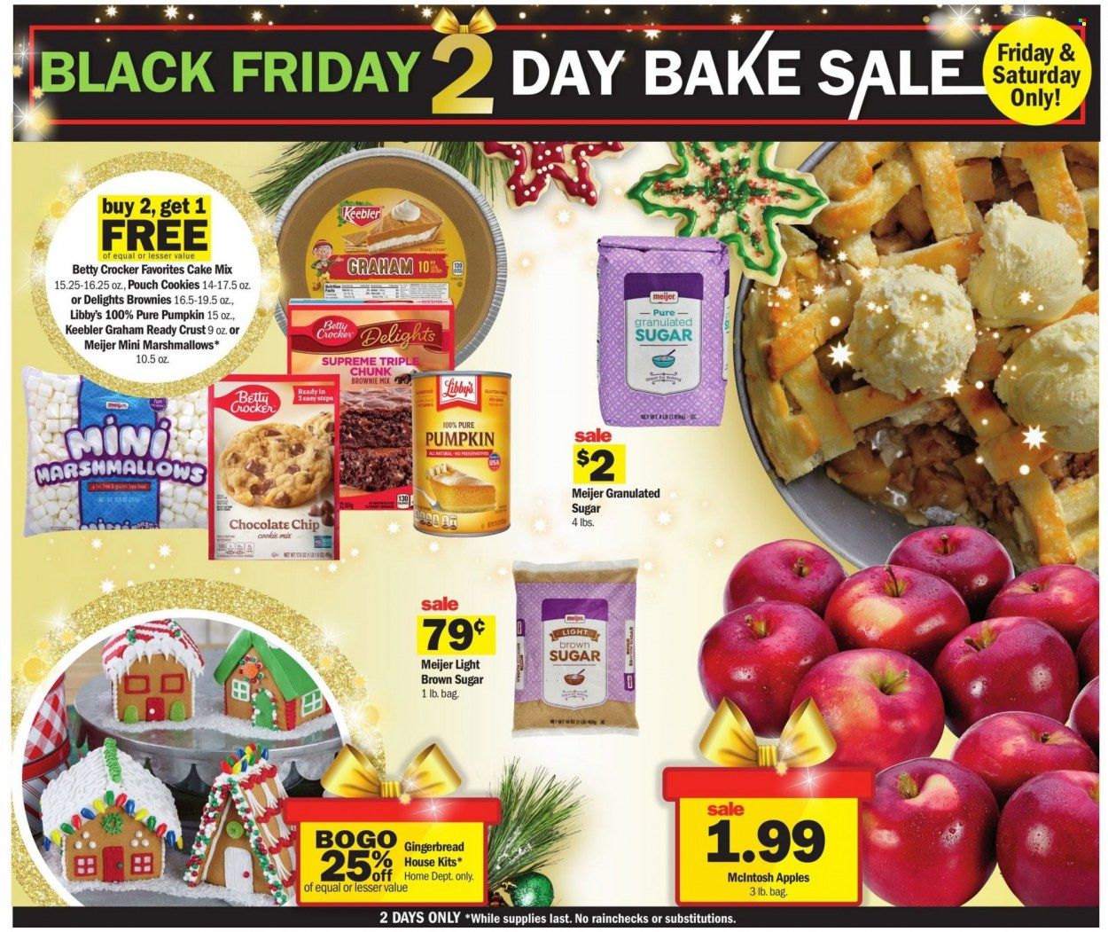 Meijer (IL, IN, KY, MI, OH, WI) Weekly Ad Flyer Specials November 25 to November 26, 2022