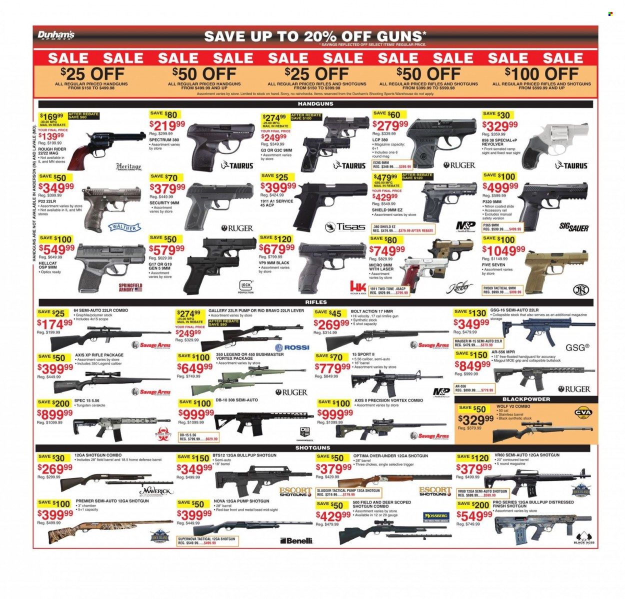 Dunham's Sports Weekly Ad Flyer Specials November 12 to November 17, 2022