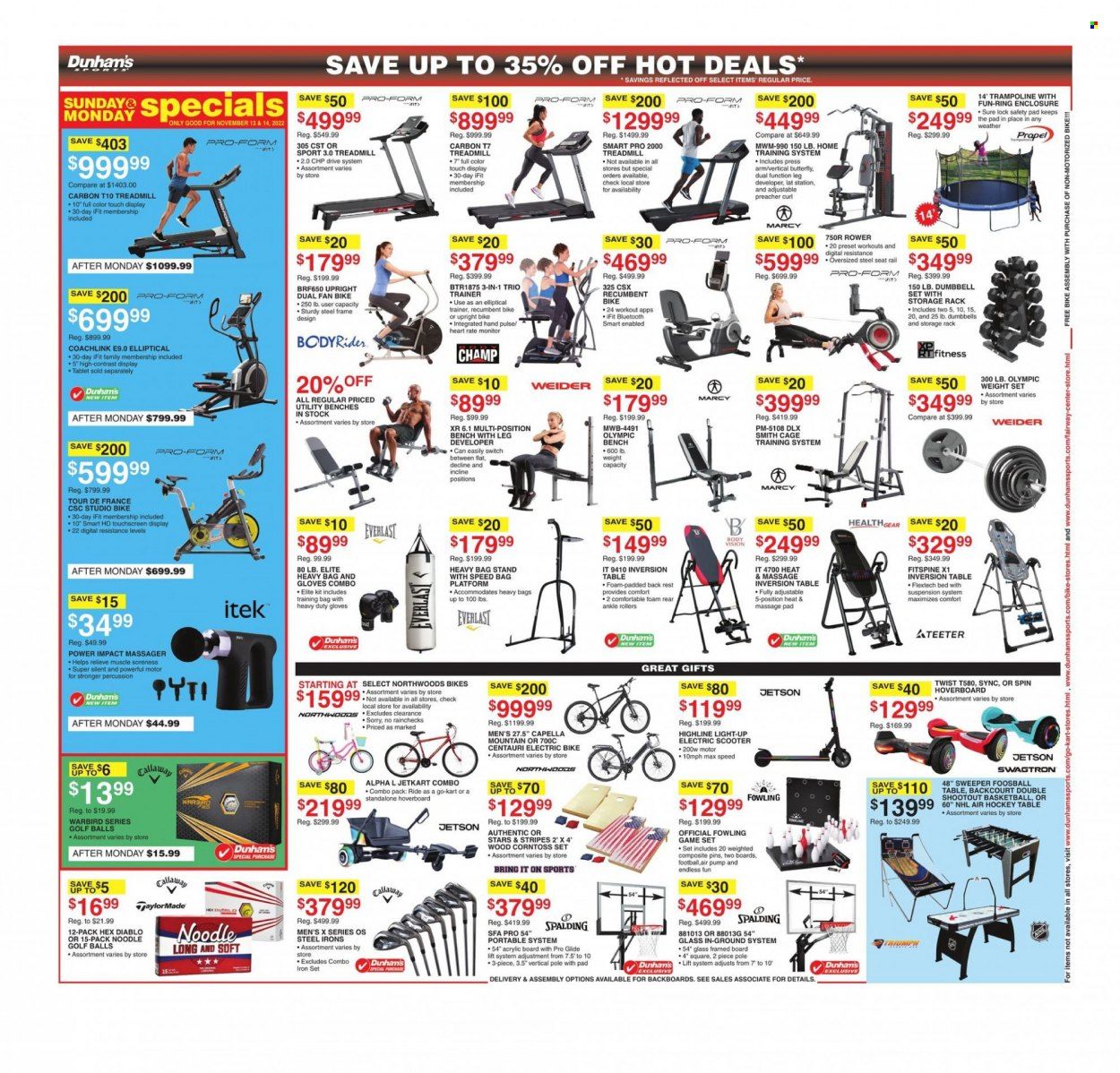 Dunham's Sports (MI) Weekly Ad Flyer Specials November 12 to November 17, 2022