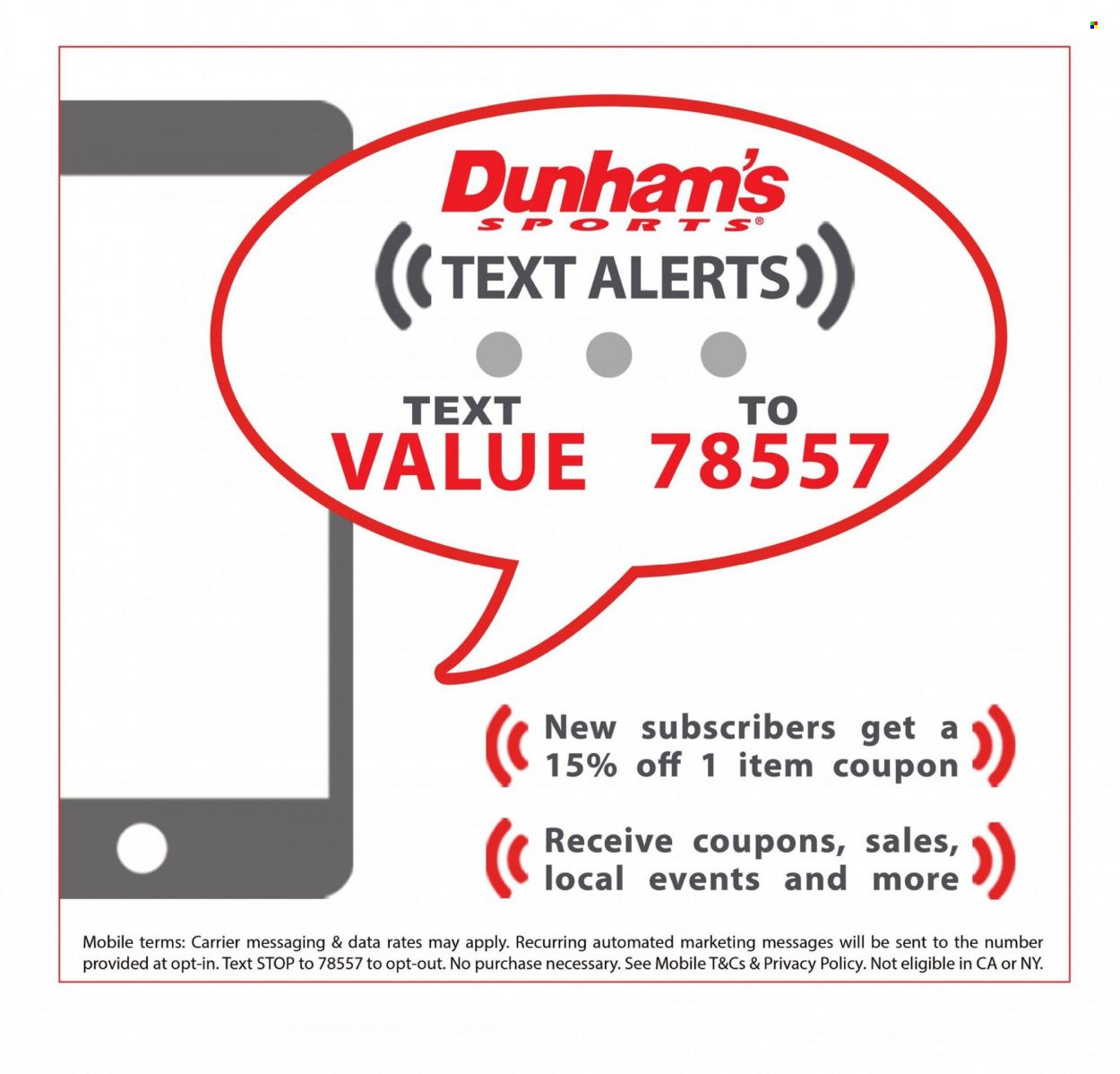 Dunham's Sports (MI) Weekly Ad Flyer Specials November 12 to November 17, 2022