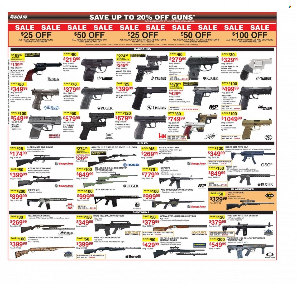 Dunham's Sports (AR) Weekly Ad Flyer Specials November 12 to November 17, 2022