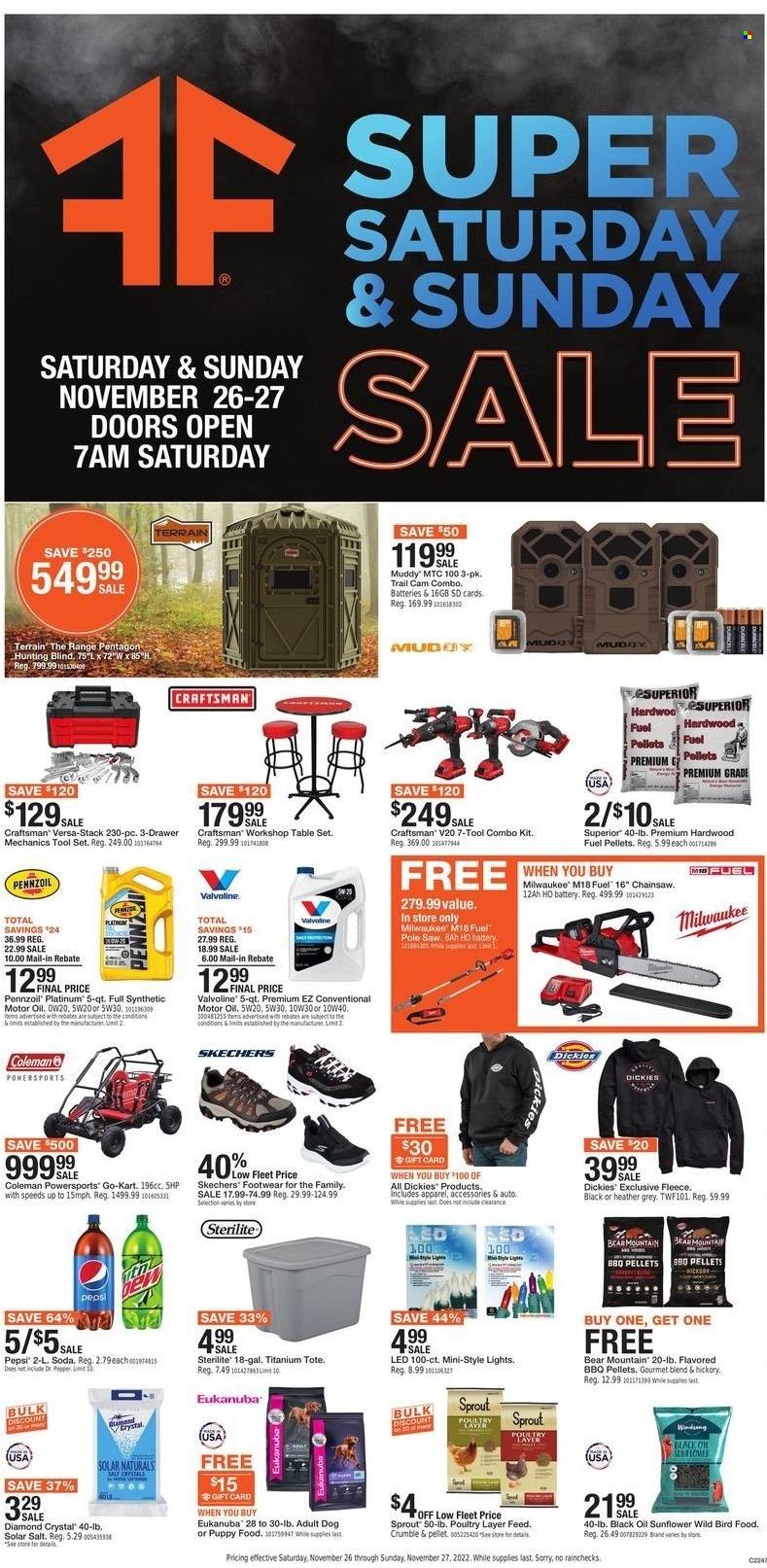 Fleet Farm (IA, MN, ND, WI) Weekly Ad Flyer Specials November 26 to November 27, 2022
