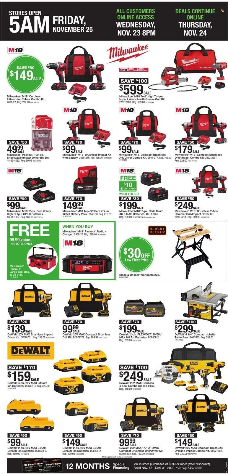 Fleet Farm (IA, MN, ND, WI) Weekly Ad Flyer Specials November 23 to November 26, 2022