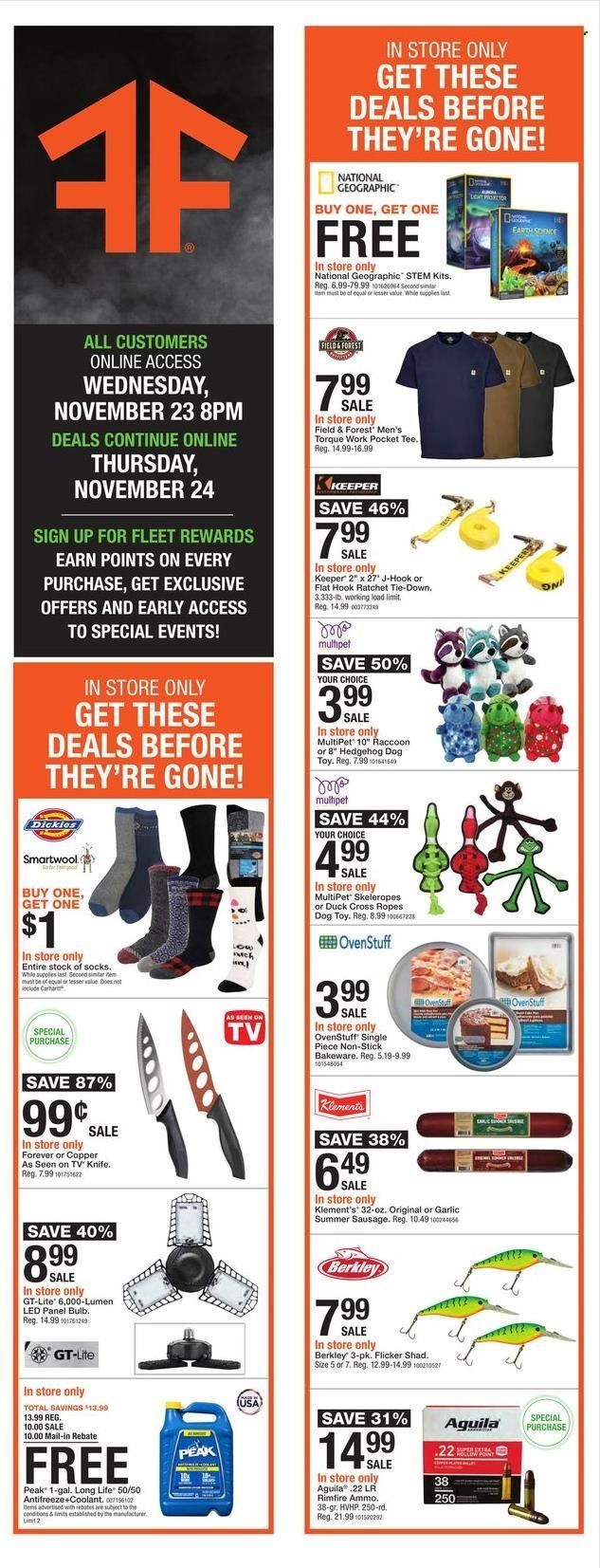Fleet Farm (IA, MN, ND, WI) Weekly Ad Flyer Specials November 23 to November 26, 2022