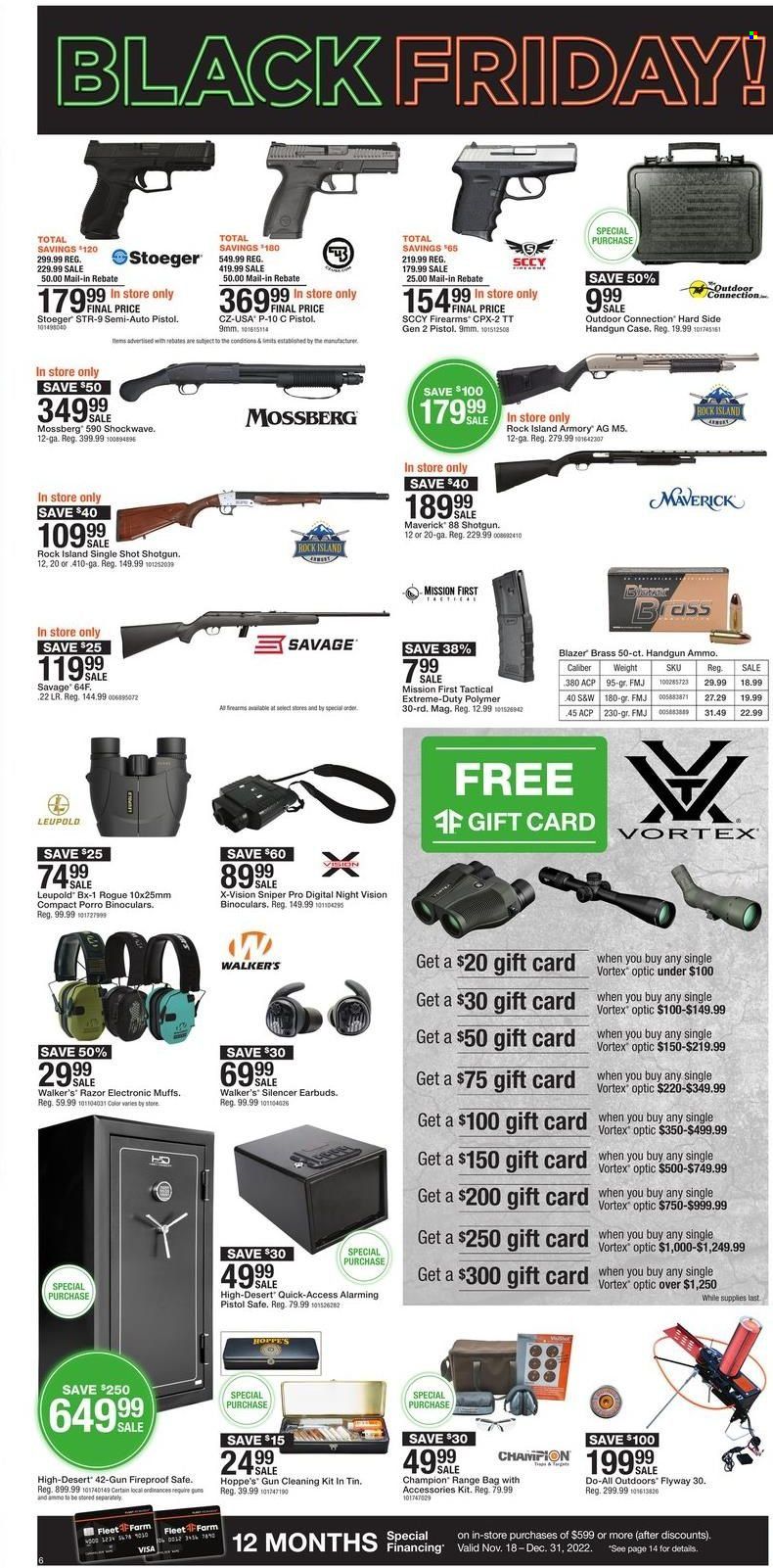 Fleet Farm (IA, MN, ND, WI) Weekly Ad Flyer Specials November 23 to November 26, 2022