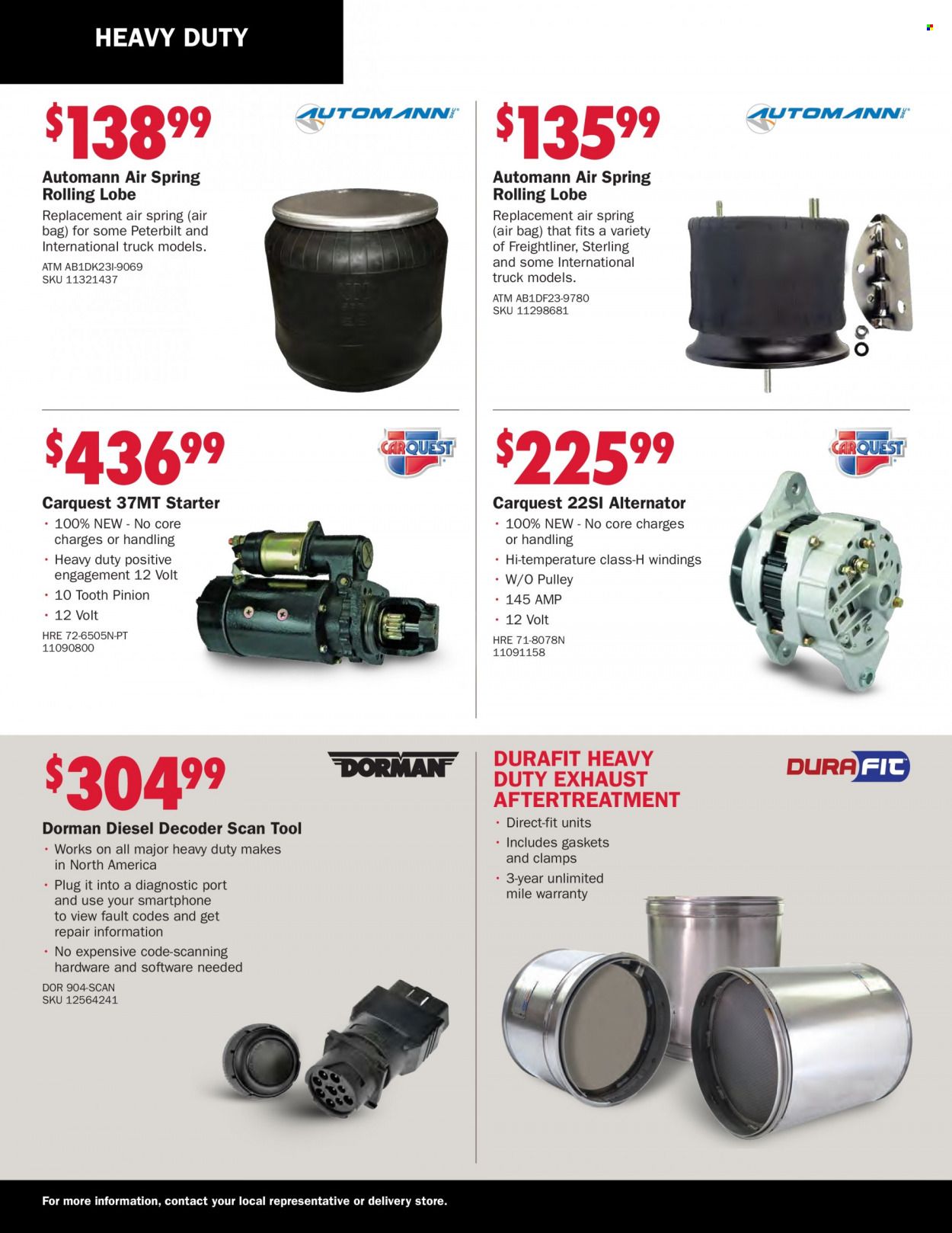 Carquest Weekly Ad Flyer Specials November 1 to January 31, 2023
