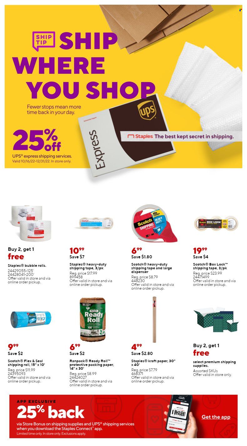 Staples Weekly Ad Flyer Specials November 13 to November 19, 2022