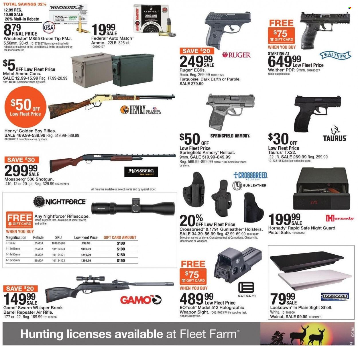Fleet Farm (IA, MN, ND, WI) Weekly Ad Flyer Specials November 11 to November 19, 2022