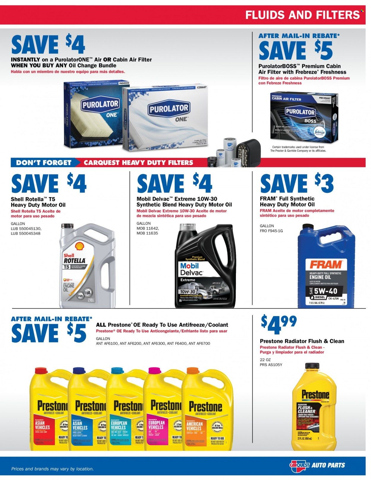 Carquest Weekly Ad Flyer Specials November 10 to February 1, 2023