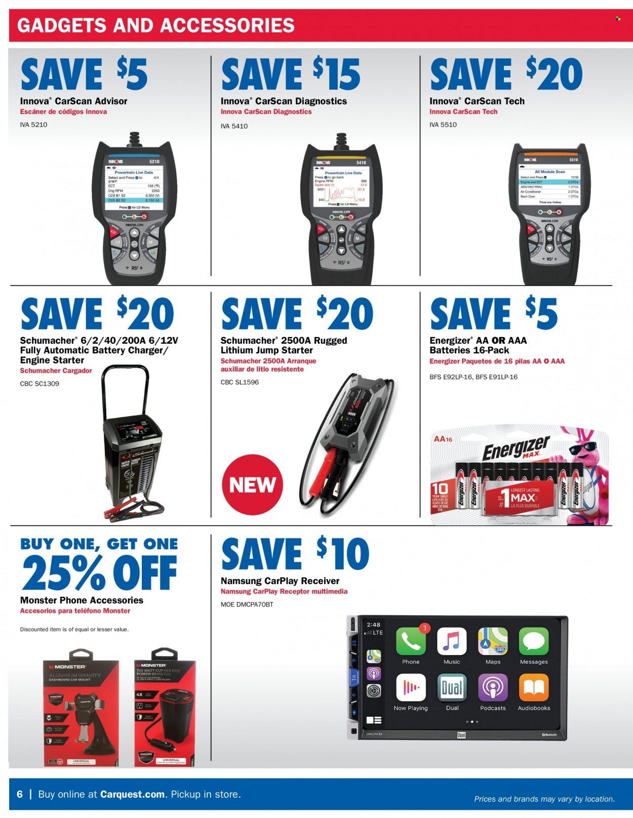 Carquest Weekly Ad Flyer Specials November 10 to February 1, 2023