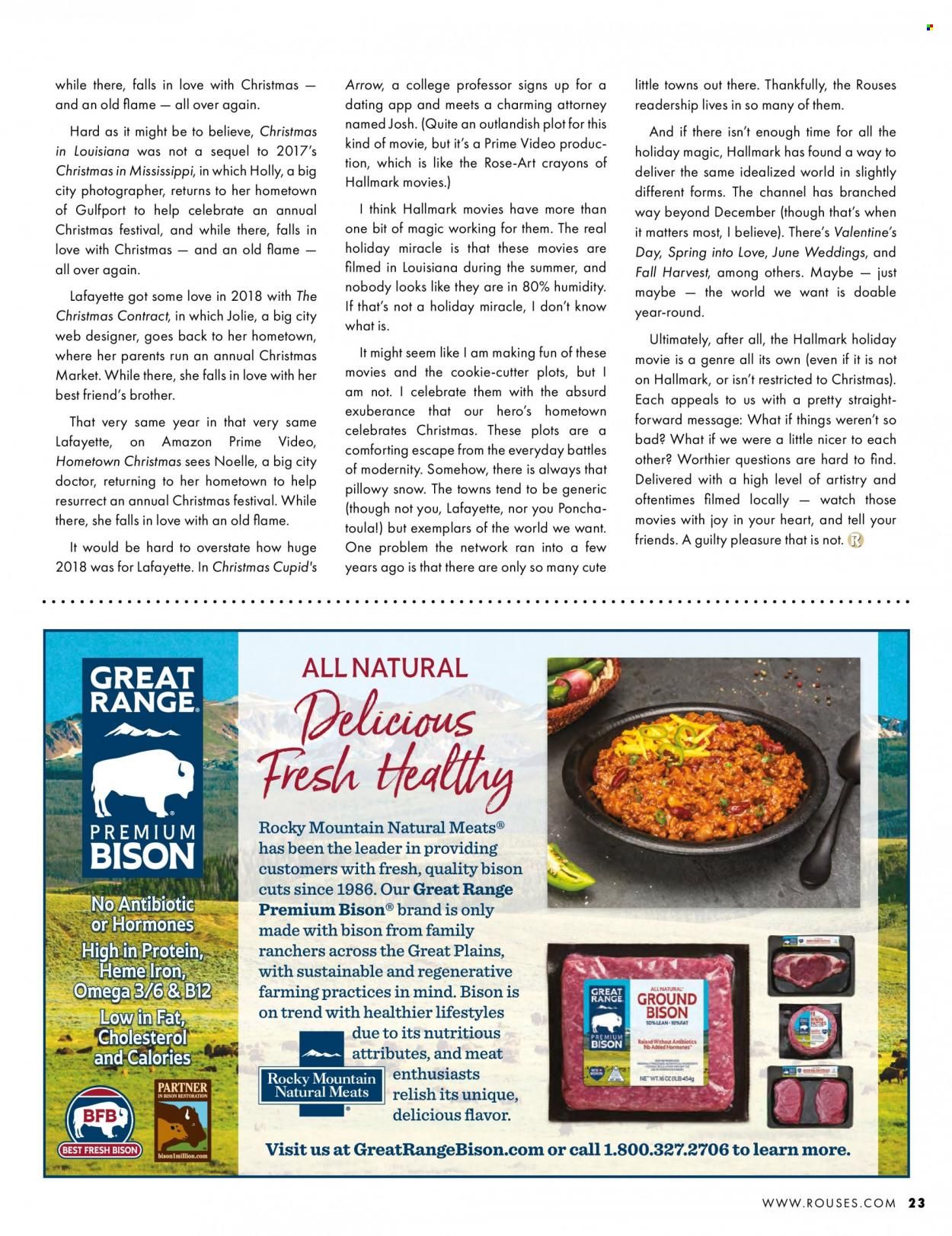 Rouses Markets (AL, LA, MS) Promotions & Flyer Specials November 2022