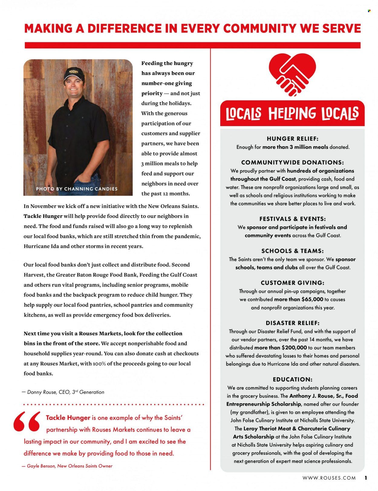 Rouses Markets (AL, LA, MS) Promotions & Flyer Specials November 2022