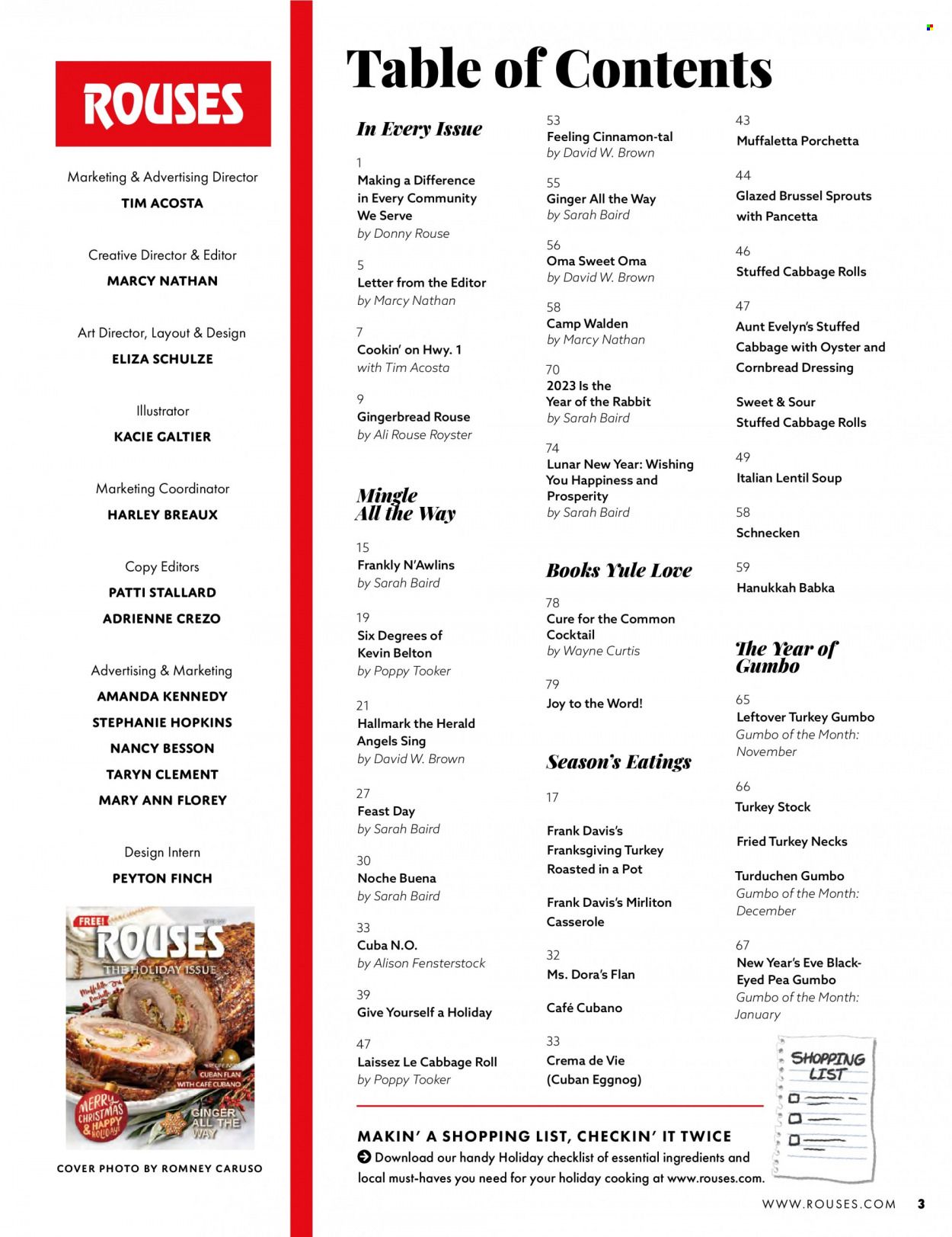 Rouses Markets (AL, LA, MS) Promotions & Flyer Specials November 2022