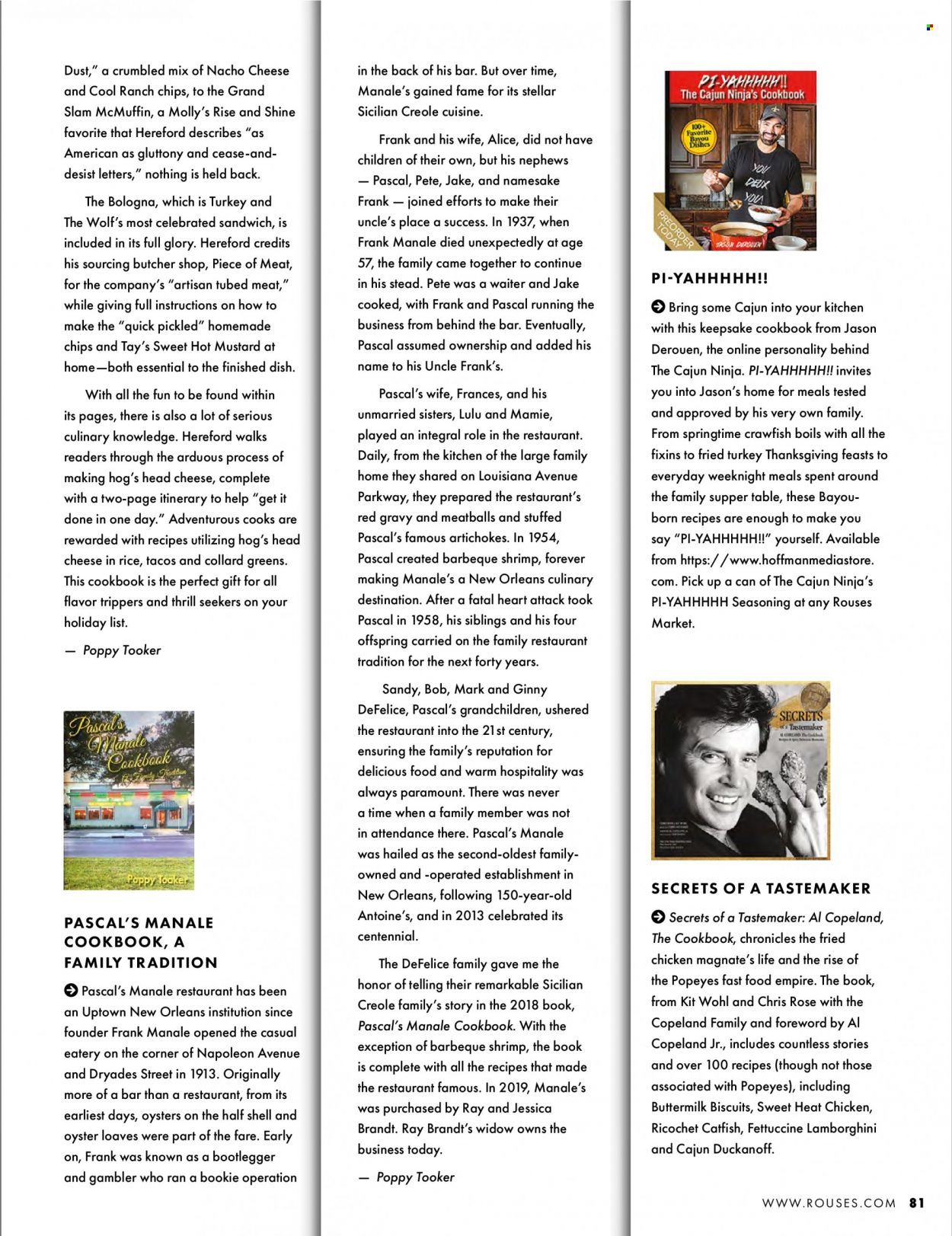 Rouses Markets (AL, LA, MS) Promotions & Flyer Specials November 2022