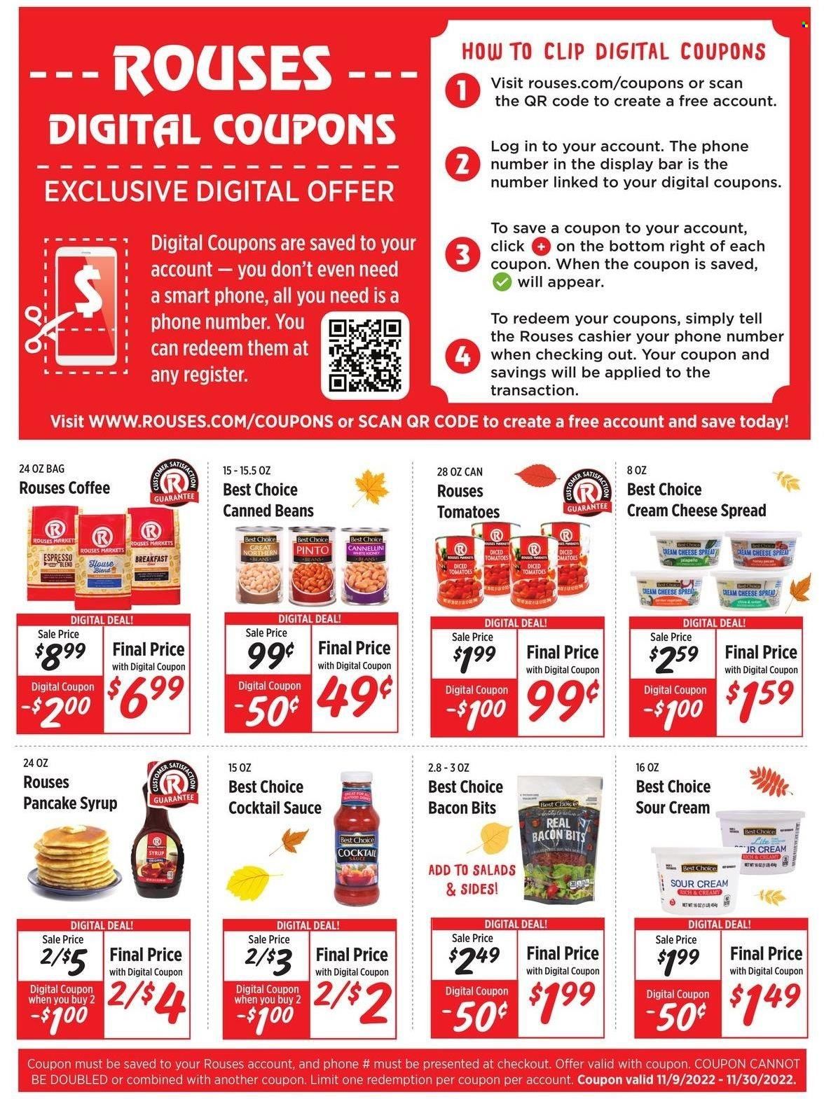 Rouses Markets (AL, LA, MS) Weekly Ad Flyer Specials November 9 to November 30, 2022