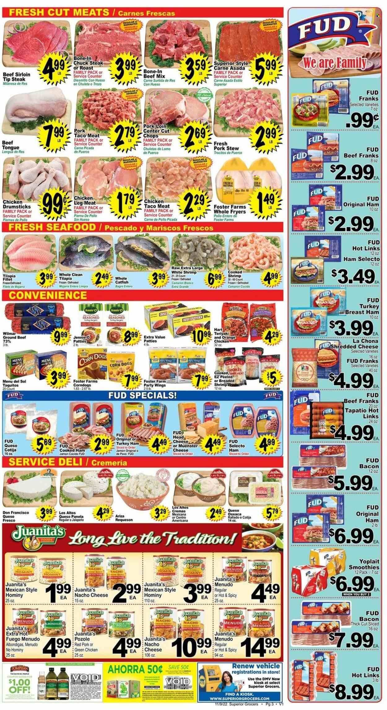 Superior Grocers (CA) Weekly Ad Flyer Specials November 9 to November 15, 2022
