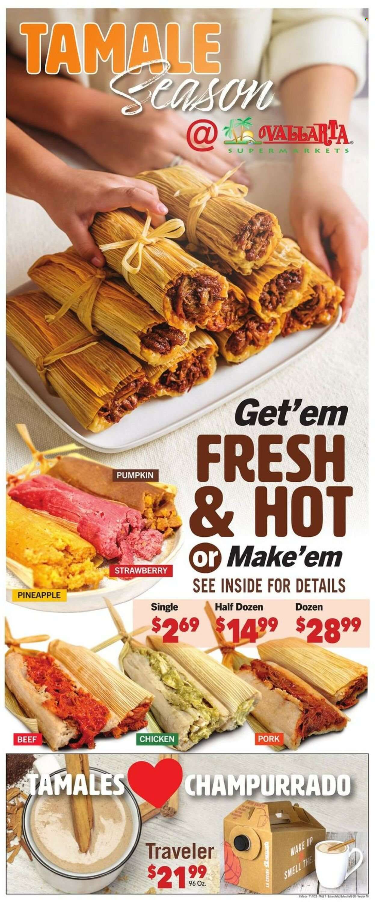 Vallarta (CA) Weekly Ad Flyer Specials November 9 to November 15, 2022