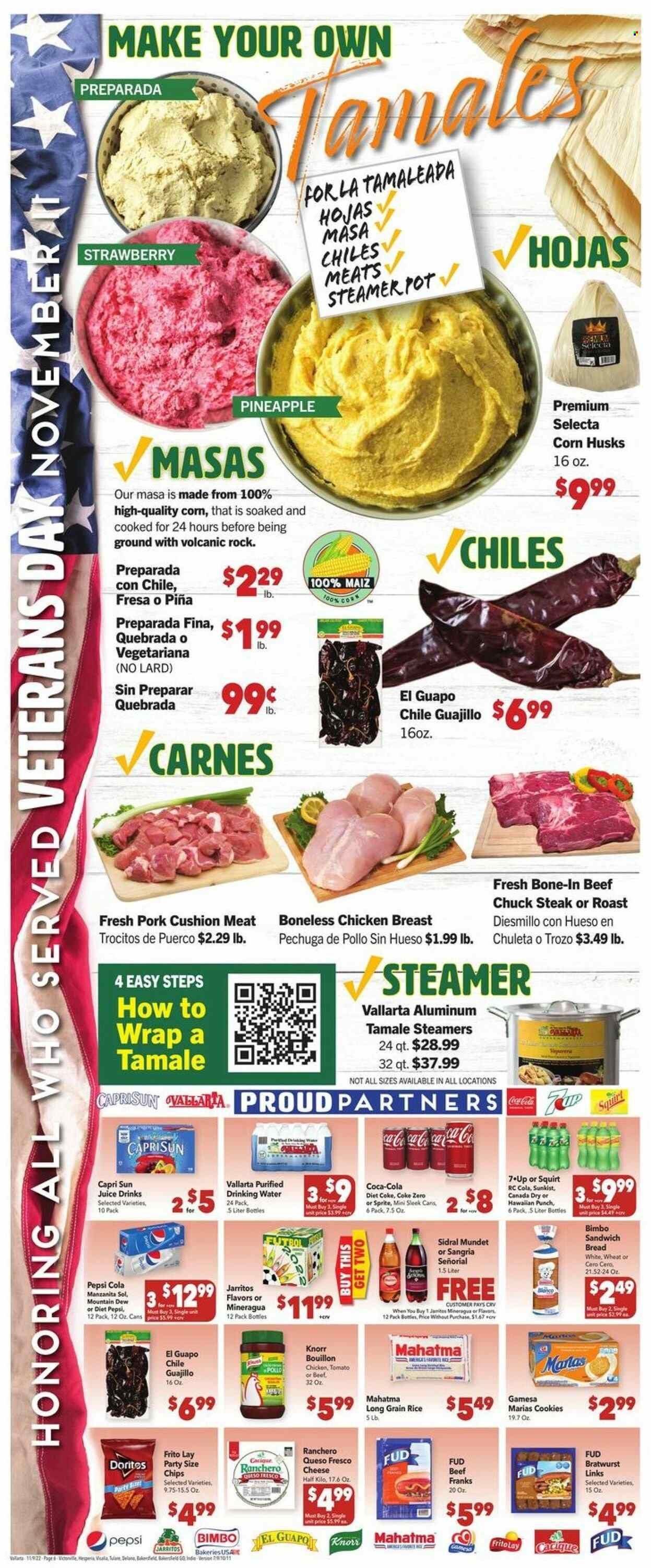 Vallarta (CA) Weekly Ad Flyer Specials November 9 to November 15, 2022