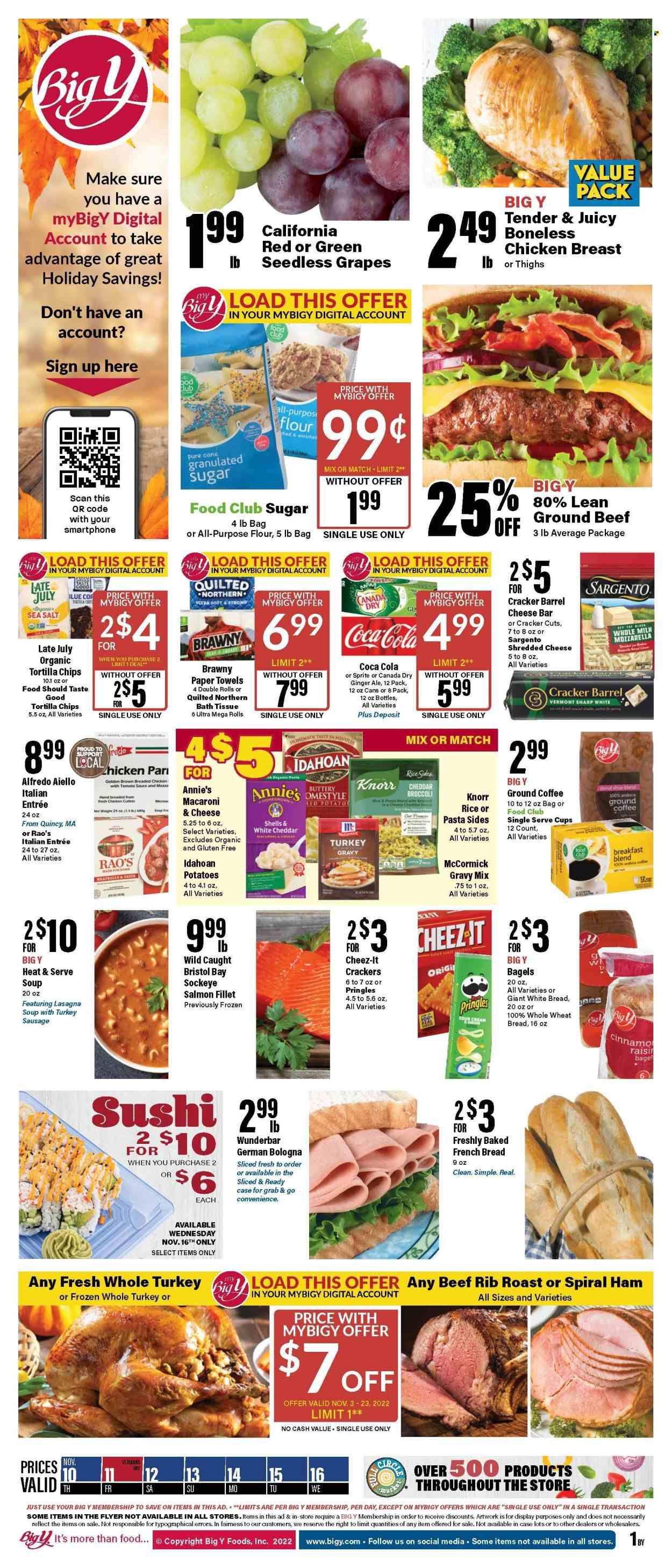 Big Y (MA) Weekly Ad Flyer Specials November 10 to November 16, 2022
