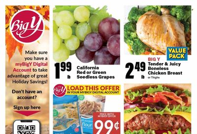 Big Y (MA) Weekly Ad Flyer Specials November 10 to November 16, 2022
